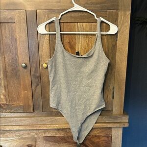 Forever 21 Gray Bodysuit
